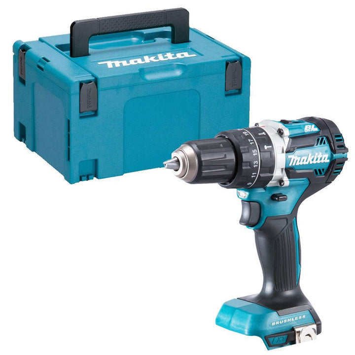 Makita DHP484Z Perceuse-visseuse à percussion sans fil Brushless 18V LXT avec coffret Makpac Type 3